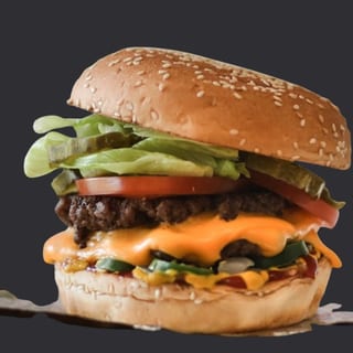 Double Smash Cheeseburger