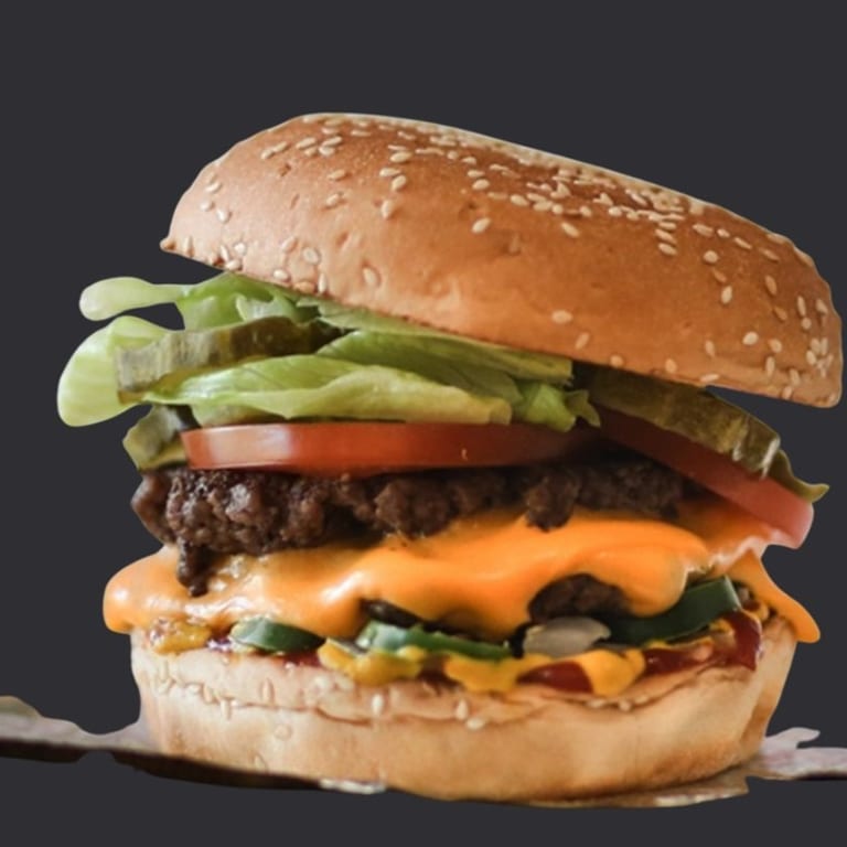 Indulge in Our Bacon Cheeseburger
